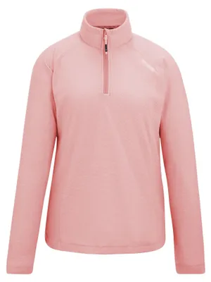 Produktbild von Regatta Great Outdoors Damen Fleece-Top Montes mit 1/4-Reißverschluss RG1953 (36 DE) (Pfirsichfarben)