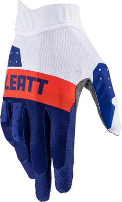Produktbild von Leatt 1.5 GripR Motocross Handschuhe, blau/rot/weiß, M