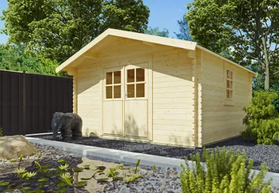 Produktbild von Gartenhaus Springfield IV 3,80x3,80 m