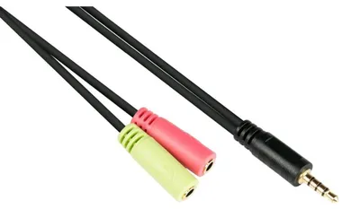 Productafbeelding van Good Connections headsetadapter, 3,5 mm jack, CTIA-aansluiting.