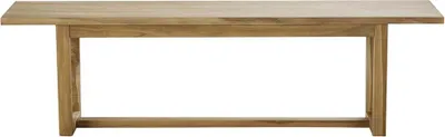 Produktbild von Bank Teakholz massiv 160 cm Sitzbank Garten