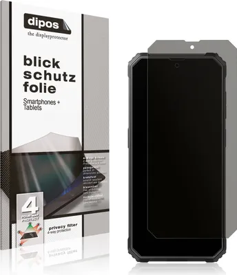 Produktbild von Blickschutzfolie für Blackview BV4800 Pro matt Schutzfolie Folie Display Schutz dipos