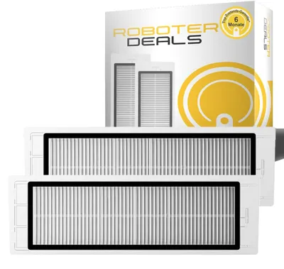 Produktbild von Feinstaub Filter, Ersatzfilter (2 Stück) für Roborock E5