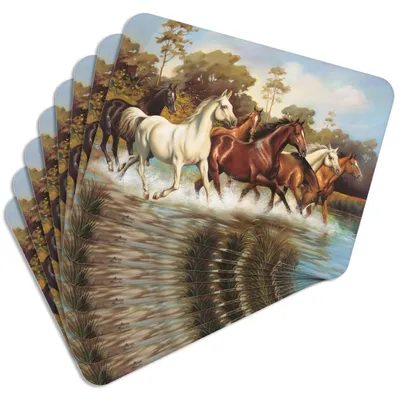 Produktbild von MG Design Set aus 8 Kork-Platzsets - Taboon - 30 x 40 cm - hitzebeständig & abwischbar, mit Korkrückseite