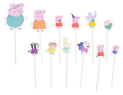 Image de Décorations en papier, motif Peppa Pig