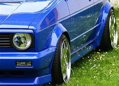 Grillspoiler Spoiler Kühlergrill Sportgrill für VW Golf 1 + Cabrio Caddy 74-93 – Produktansicht