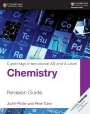 Productafbeelding van Cambridge International AS and A Level Chemistry Revision Guide