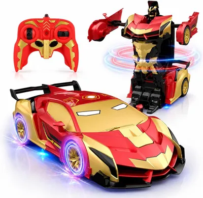 Produktbild von RC Stuntauto 2-in-1 Transformer mit 2,4-GHz-Fernsteuerung