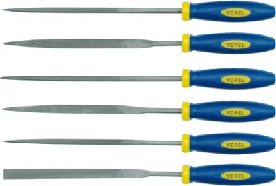 Immagine prodotto di Set di lime ad ago 180 mm 6 pz VOREL