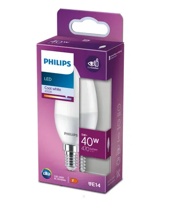 Obrázok produktu pre Philips 8719514309883, 4,9 W, 40 W, E14, 470 lm, 15000 h