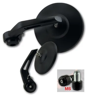 Produktbild von Lenkerendenspiegel BOB 1 Alu schwarz D28