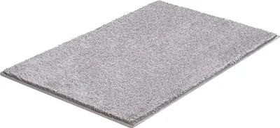 Produktbild von Grund Badteppich MARLA - 100% Baumwolle, Farbe:Grau, Größe:70x120 cm