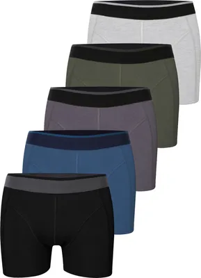 Produktbild von 5 Herren Boxershorts Baumwolle Unterhosen - M - Colour 2021