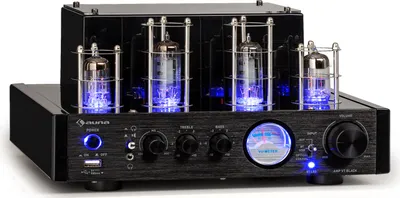 Produktbild von Auna Amp VT Röhrenverstärker HiFi-Verstärker 2x35W RMS, Stereo Verstärker BT Opt./Koax./AUX-In, Amplifier, schwarz