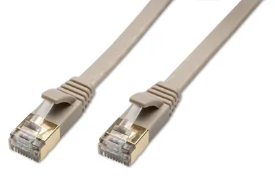 Obrázek produktu pro Kabelový propojovací kabel CAT 8 pro sítě, LAN a Ethernet 5 m šedý