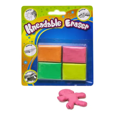Image de Gommes pétrissables, 4pcs.