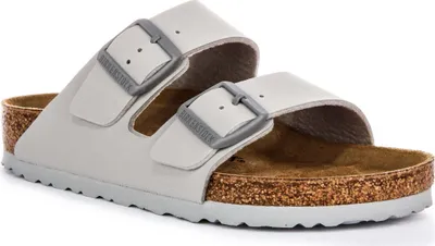 Obrázok produktu pre Birkenstock Arizona BF Two Adjustable Straps Dámske sandále Birko Flor v kamennej farbe - 3,5 UK - 36 EU - 5/5,5 US / Stone