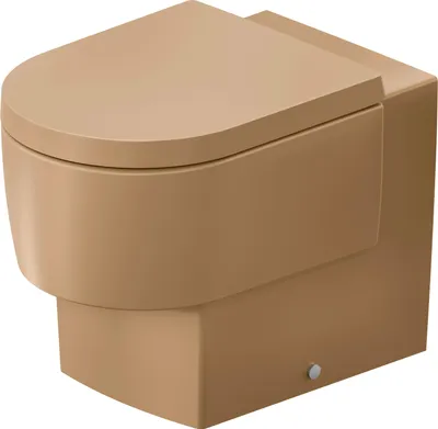 Produktbild von Duravit Stand-WC Balcoon 37x54cm, 4,5 l, riml, Abg wa, Clay te ma