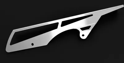 Produktbild von ZIEGER Kettenschutz kompatibel mit Yamaha YZF 1000 Thunderace silber