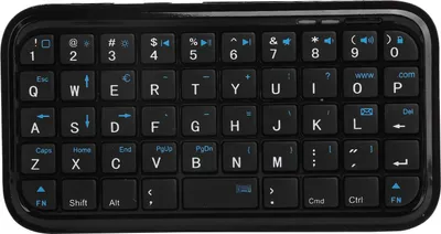 Imagen del producto de Teclado Bluetooth portátil y compacto con batería de litio recargable, compatible con Android