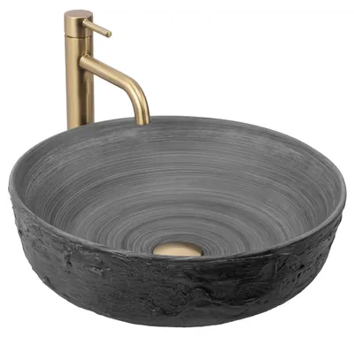 Immagine prodotto di Lavabo Da Appoggio Rea Babilon Grigio
