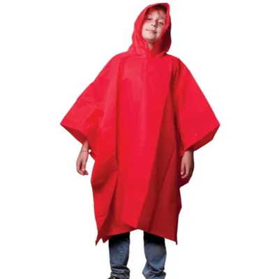 Productafbeelding van Poncho FRENDO Junior, model EVA, kleur rood