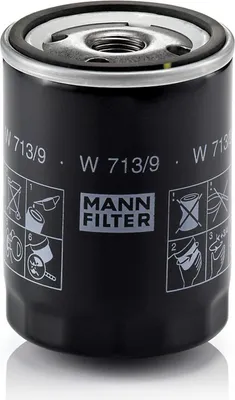 Immagine prodotto di Filtro olio MANN-FILTER W 713/9