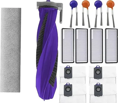 Obrázek produktu pro INF Náhradní sada pro robotický vysavač Yunji Xiaoyao 002 - Kartáč, Filtr, Mop a Sada sáčků do prachu
