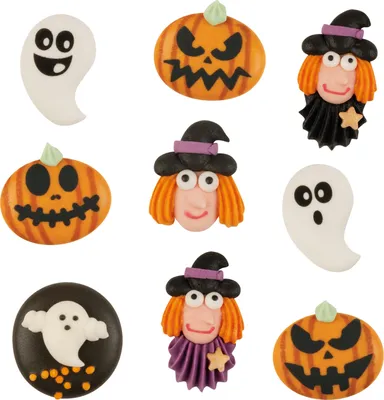 Produktbild von Günthart 63 Halloweenfiguren, aus Zucker