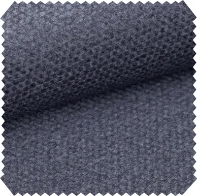 Produktbild von novely® NASSAU - Samtweicher Polsterstoff - Möbelstoff mit Wabenstruktur - Bezugsstoff in Woll-Optik - Meterware 1lfm - Farbe: 12 Graphit