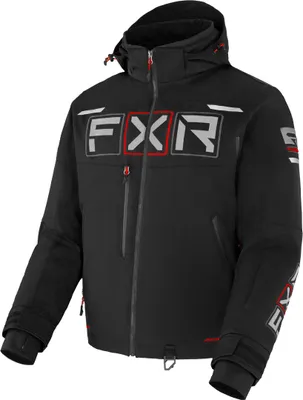 Produktbild von FXR Maverick 2-in-1 Snowmobil Jacke, schwarz/rot, XL