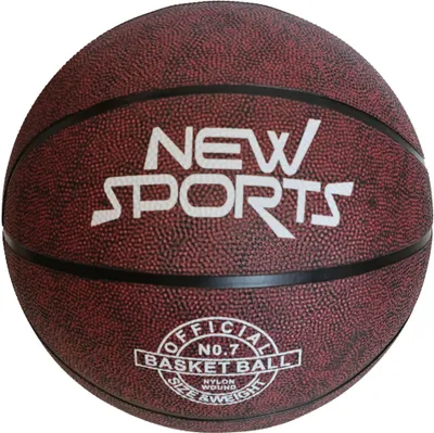 Produktbild von New Sports Basketball schwarz Größe 7, unaufgeblasen