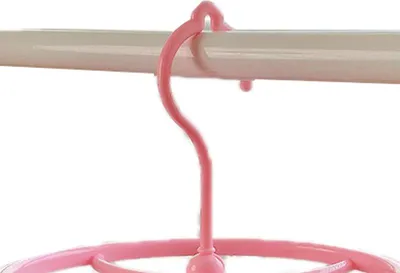 Obrázek produktu pro Plastový závěsný sušicí stojan Ponožky Spodní prádlo Oversleeve Malý klip na látku pro domácí studenty Domitory Pink Heart