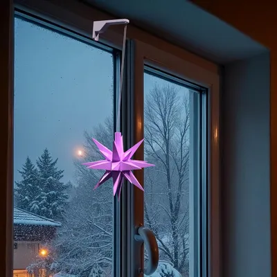 Produktbild von Fensterhalterung für Herrnhuter Sterne bis 13 cm (Weiß)