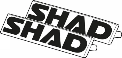 Immagine prodotto di Kit adesivi per valigie laterali moto SHAD SH36