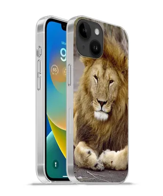 Produktbild von MuchoWow® Handyhülle Schutzhülle Hülle für Apple iPhone 14 - Softcase Löwe - Afrika - Tier Silikon Softcase Handy Hülle - Mobiltelefonhülle