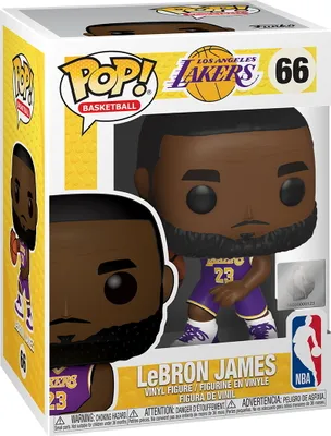 Produktbild von NBA Los Angeles Lakers - LeBron James 66 - Funko Pop! - Vinyl Figur