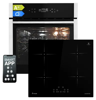 Image de Cuisinière: 60cm Four encastrable EB8313HC + 59cm Plaque Induction IH85900RL