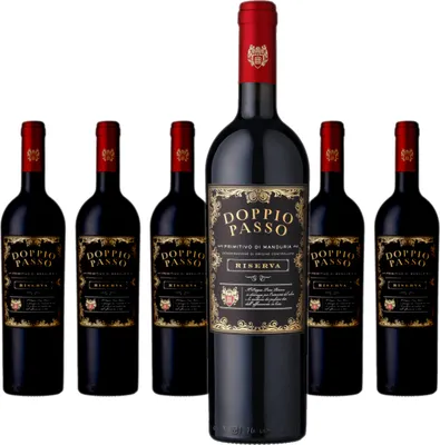 Produktbild von 6 x Doppio Passo Riserva Brindisi DOC