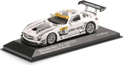 Immagine prodotto di Mercedes-Benz SLS AMG GT3 #5 Vincitore Macau GT Cup 2014 - 1:43 - Minichamps / Tarmac Works