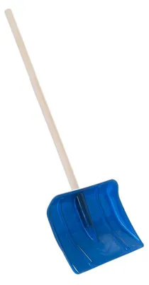 Image de Lopata Hrablo, 87 cm, bois/plastique, bleue