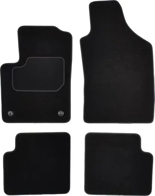 Produktbild von CUSTOPOL Fußmatten Set Autoteppiche für FIAT 500 (312) Vorne+Hinten