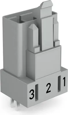 Produktbild von Wago 890-853, Grau, Polyamid, 16 A, -35 - 85 °C, 14,8 mm, 12,2 mm