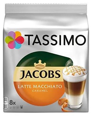 Zdjęcie produktu dla TASSIMO Jacobs Latte Macchiato caramel, T DISC