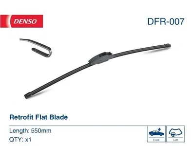 Produktbild von DENSO Flat Scheibenwischer für OPEL Meriva A (X03) Rahmenlos 550mm