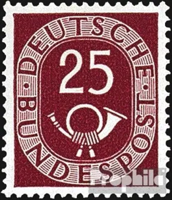 Produktbild von Briefmarken BRD (BR.Deutschland) 1951 Mi 131 gestempelt Posthorn