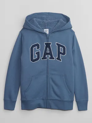 Obrázek produktu pro Dětská mikina GAP Sherpa s logem, velikost XS
