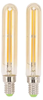 Immagine prodotto di 2 lampadine LED tubolari 4 W E14 2300 K Lampadine tubolari T20 x 120 220-240 V per illuminazione