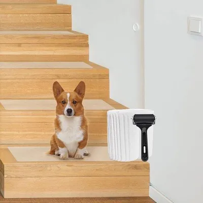 Produktbild von Famanu Antirutschstreifen für Treppen - Selbstklebend - 16 Stück - Transparent - 15 x 60 cm