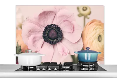 Obrázok produktu pre MuchoWow® Splashback kitchen - Kuchynský backsplash - Ochrana steny sporáka a drezu - Bloemen - Natuur - Planten 100x65 - Alu-Dibond (alternatíva skleneného splashbacku) - Tepelne odolný - Splashback sporáka - Ochrana dlaždíc - Kuchynský backsplash - Kuchynský backsplash - Ochrana steny - Dibond - Splashback sporáka
